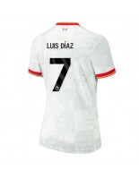 Liverpool Luis Diaz #7 Tredjedrakt Dame 2024-25 Korte ermer